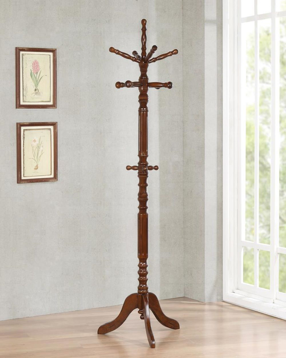 Astoria Grand Marriott Solid Wood Freestanding Coat Rack Reviews Wayfair